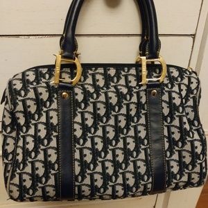 Dior Boston bag Trotter Canvas